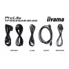 iiyama TF5539AS-B1AG Pantalla signage diseño kiosco 138,7 cm (54,6 inch) LED 435 cd/m² 4K Ultra HD negro pantalla táctil procesador integrado Android 11 24/7