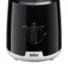 Braun JB1051BK PowerBlend 1 batidora de vaso, 600 W, 1,25 l, jarra de vidrio, negra