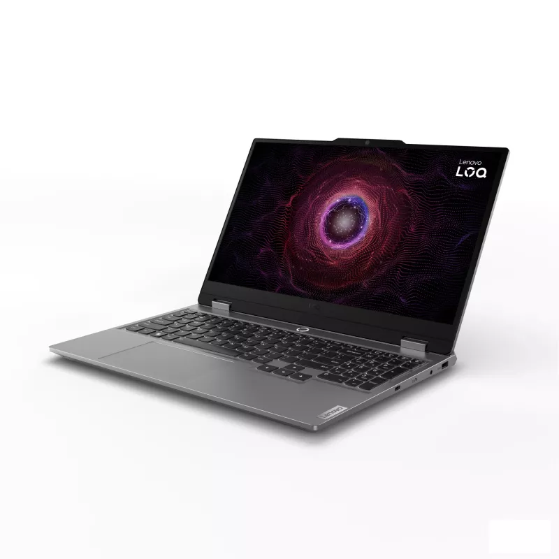 Portátil Lenovo LOQ 15ARP9 — 15,6 inch FHD 144Hz, AMD Ryzen 5 7235HS, 16GB DDR5, 512GB NVMe SSD, NVIDIA GeForce RTX 4050, Luna Grey