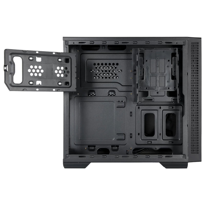 Caja de ordenador Chieftec UK-02B-OP Cube Negro
