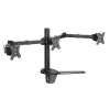 Soporte de sobremesa Equip para triple monitor articulado de 17