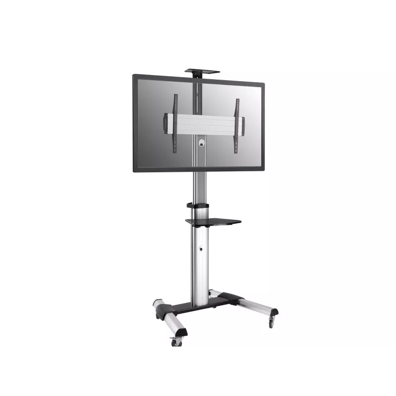 Equip 650602 carro para pantalla LFD de 37-70 pulgadas (94-177,8 cm), giro de 90°, VESA máx. 600 x 400 mm, 50 kg, aluminio, negro, blanco