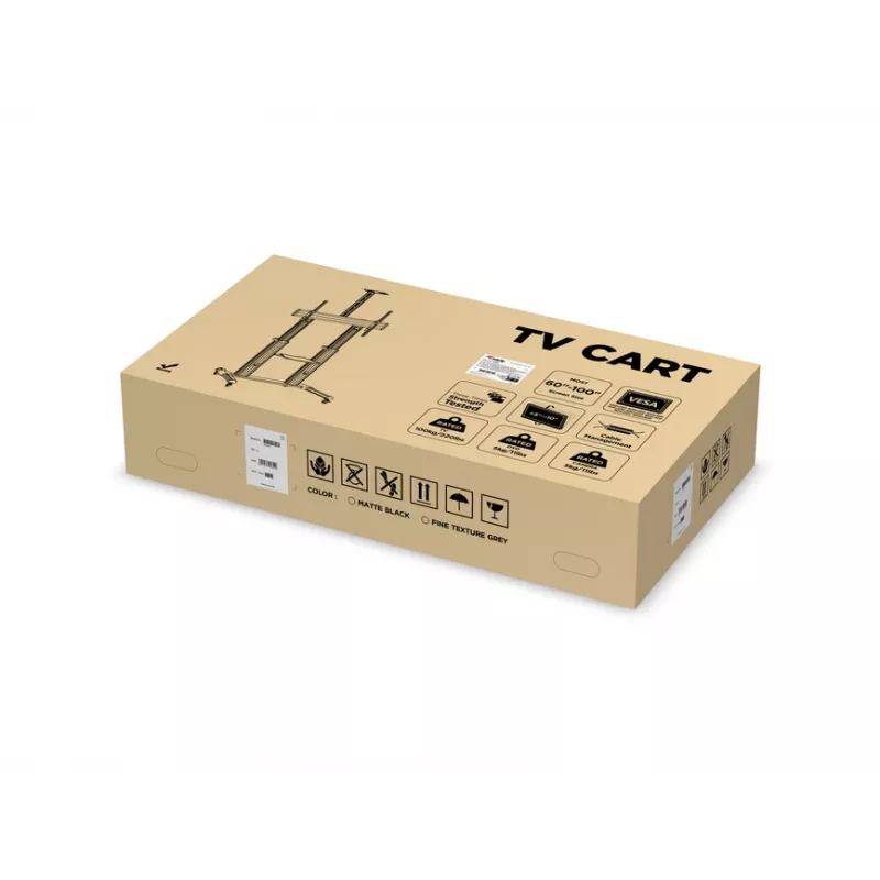Equip 650605 Carro LFD telescópico para pantallas extragrandes de 60-100