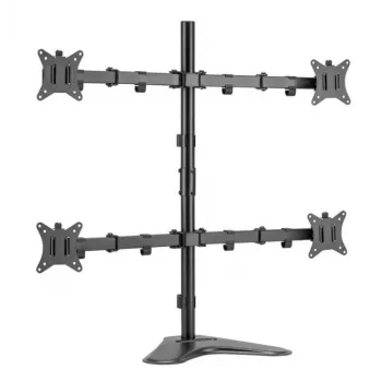 Soporte de sobremesa ajustable Equip para cuatro monitores de 17