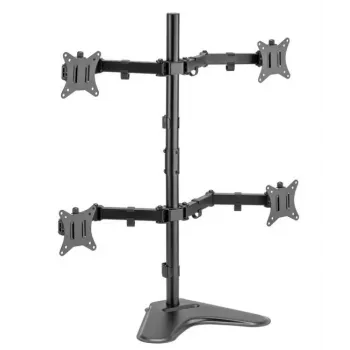 Soporte de sobremesa ajustable Equip para cuatro monitores de 17
