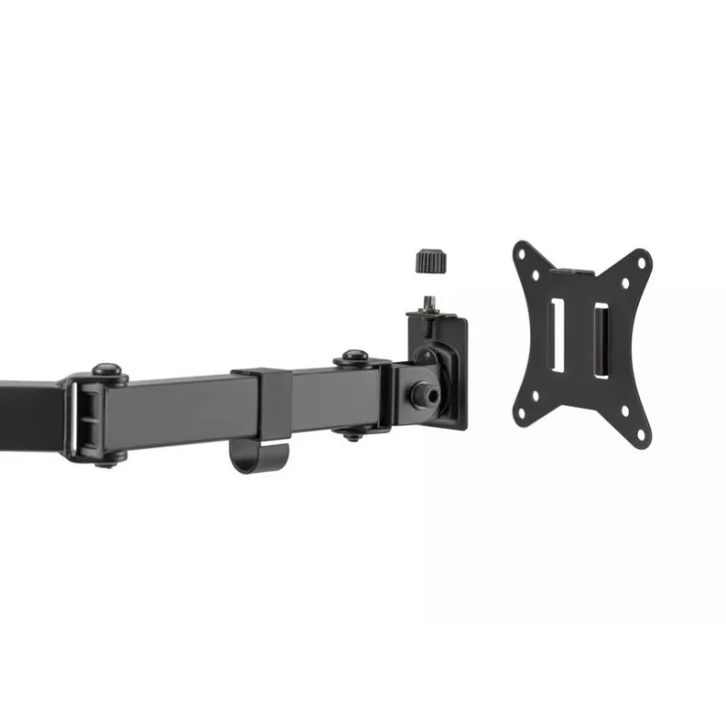 Soporte de sobremesa ajustable Equip para cuatro monitores de 17