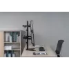 Soporte de sobremesa ajustable Equip para cuatro monitores de 17