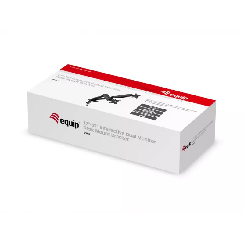 Soporte de escritorio para doble monitor interactivo Equip de 13 inch-27 inch