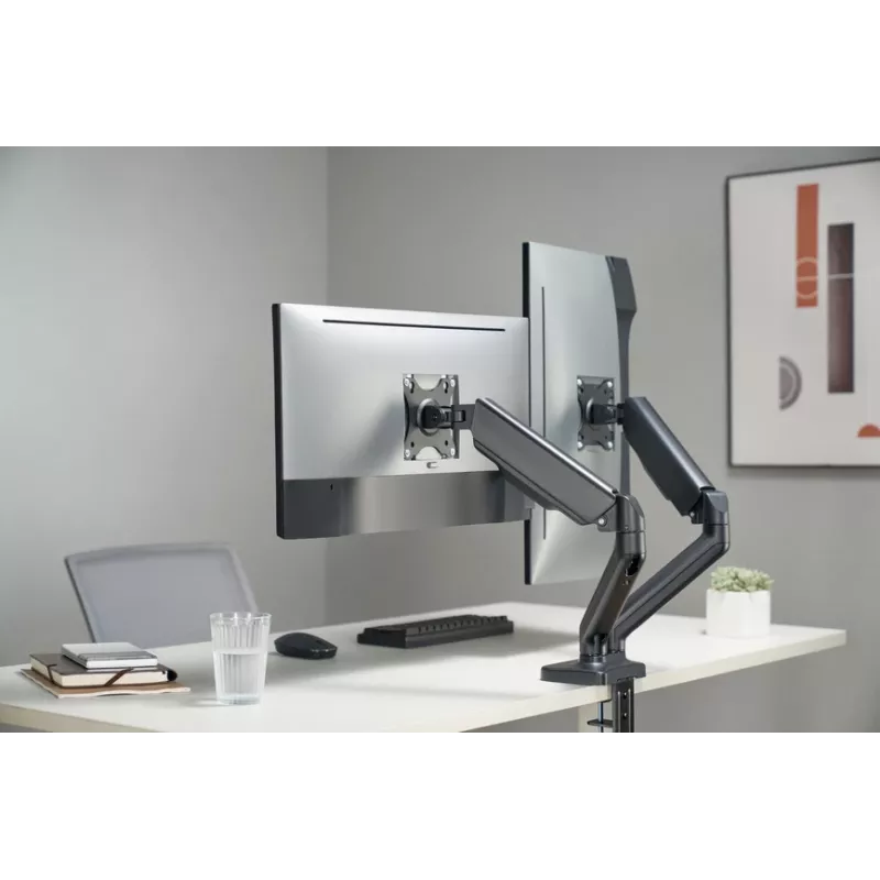 Soporte de escritorio para doble monitor interactivo Equip de 13 inch-27 inch