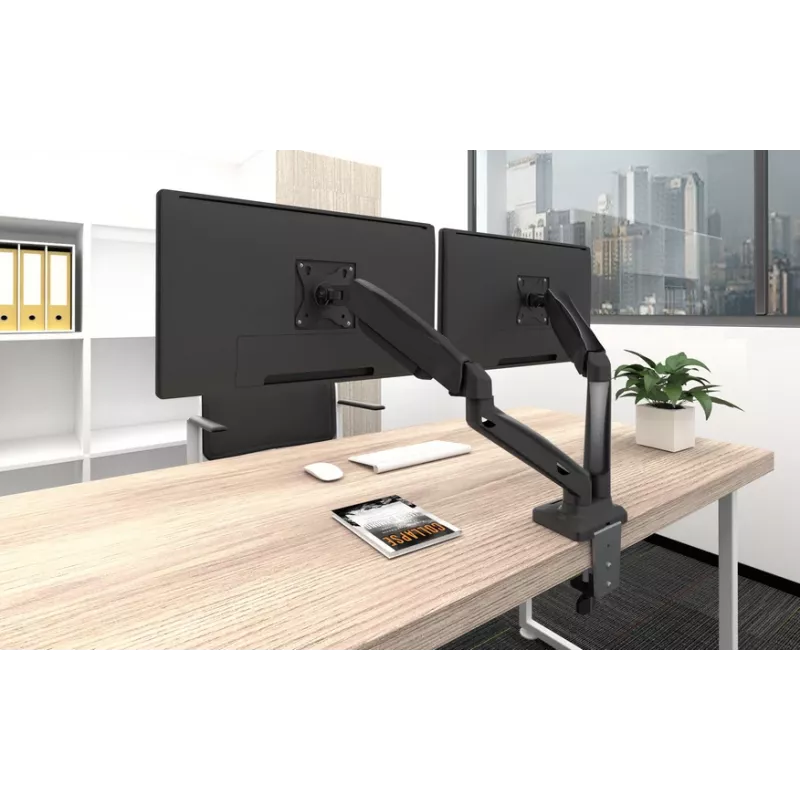 Soporte de escritorio para doble monitor interactivo Equip de 13 inch-27 inch