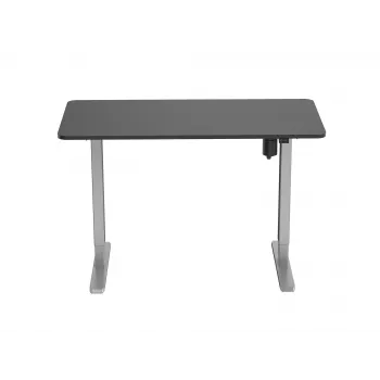 Bastidor de mesa elevable eléctrico ERGO Equip con tablero, gris