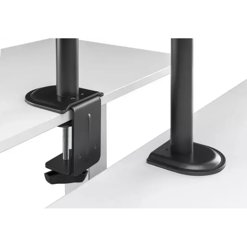 Soporte de sobremesa ajustable Equip para cuatro monitores de 17