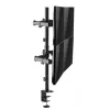 Soporte de sobremesa ajustable Equip para cuatro monitores de 17