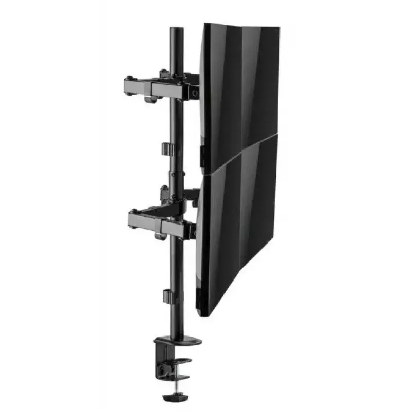 Soporte de sobremesa ajustable Equip para cuatro monitores de 17