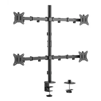 Soporte de sobremesa ajustable Equip para cuatro monitores de 17