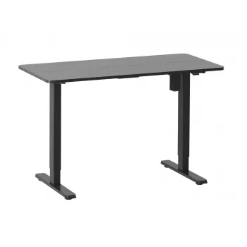 Bastidor de mesa elevable eléctrico Equip 650812, negro, rectangular, plástico