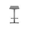 Bastidor de mesa elevable eléctrico Equip 650812, negro, rectangular, plástico