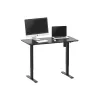 Bastidor de mesa elevable eléctrico Equip 650812, negro, rectangular, plástico