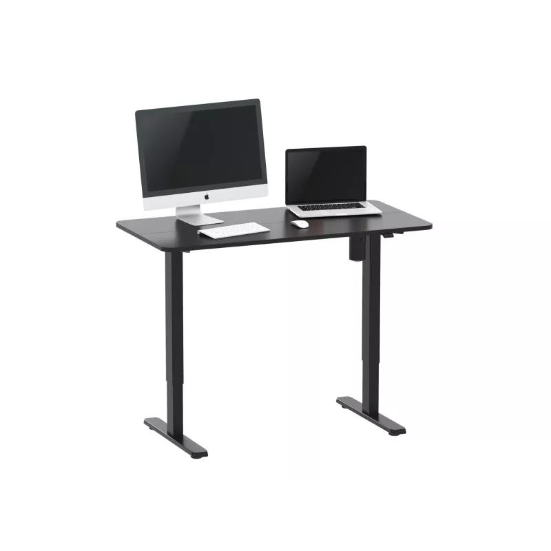 Bastidor de mesa elevable eléctrico Equip 650812, negro, rectangular, plástico
