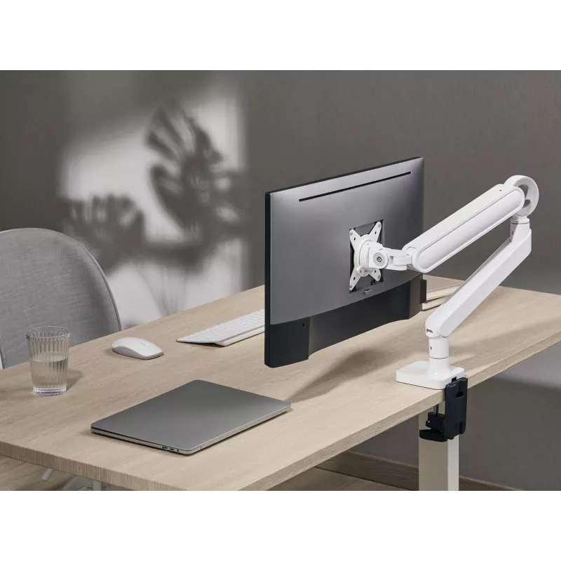 Soporte de mesa premium para monitor Equip 17 inch-35 inch, blanco