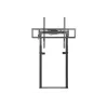 Soporte de pared motorizado fijo Equip 55 inch-100 inch, 139,7 cm (55 inch), 2,54 m (100 inch), 200 x 200 mm, 800 x 600 mm, aluminio, plástico, acero inoxidable, negro