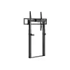 Soporte de pared motorizado fijo Equip 55 inch-100 inch, 139,7 cm (55 inch), 2,54 m (100 inch), 200 x 200 mm, 800 x 600 mm, aluminio, plástico, acero inoxidable, negro