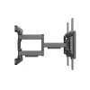 Soporte de pared para TV full-motion Equip 43 inch-100 inch, 200 x 200 mm, 800 x 400 mm, -10 - 5°, -60 - 60°, plástico, acero inoxidable, negro