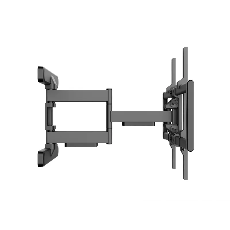 Soporte de pared para TV full-motion Equip 43 inch-100 inch, 200 x 200 mm, 800 x 400 mm, -10 - 5°, -60 - 60°, plástico, acero inoxidable, negro