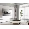 Soporte de pared para TV full-motion Equip 43 inch-100 inch, 200 x 200 mm, 800 x 400 mm, -10 - 5°, -60 - 60°, plástico, acero inoxidable, negro