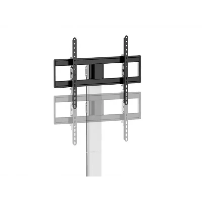 Soporte de suelo para TV EQUIP 650614 para pantallas de 37 inch-86 inch, hasta 45 kg, VESA 100x100-600x400, altura 900-1100 mm, inclinación -10° a 5°, plata