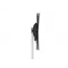 Soporte de suelo para TV EQUIP 650614 para pantallas de 37 inch-86 inch, hasta 45 kg, VESA 100x100-600x400, altura 900-1100 mm, inclinación -10° a 5°, plata