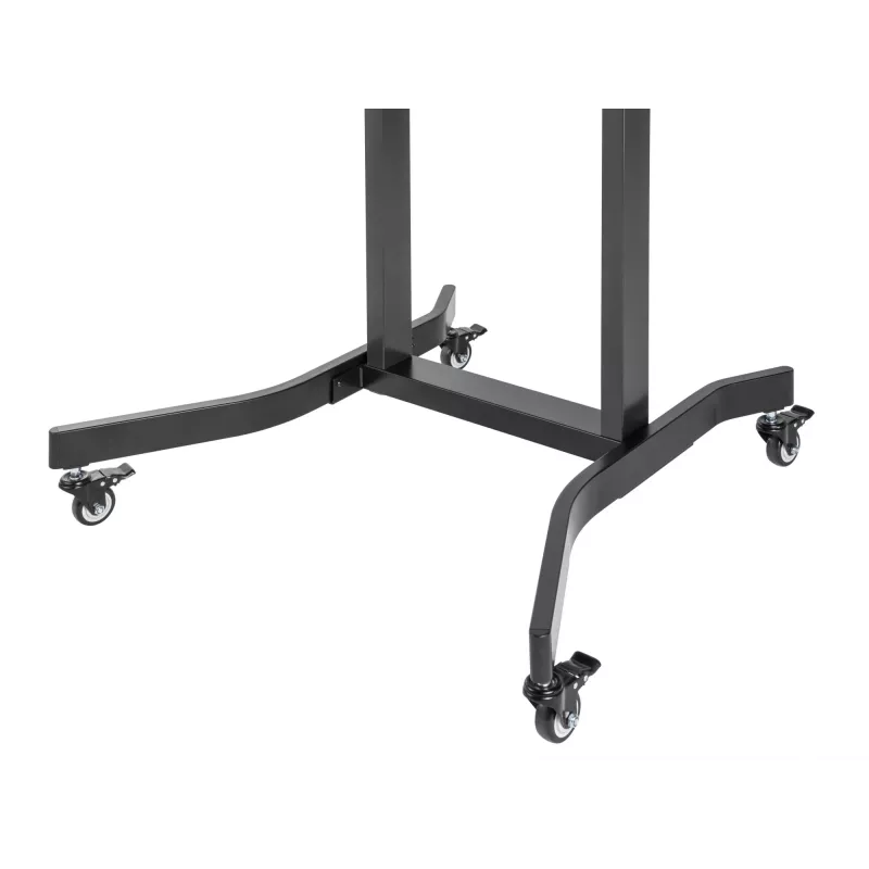 Carro móvil motorizado para pantallas LFD Equip 55 inch-100 inch, 2,54 m (100 inch), 200 x 200 mm, 800 x 600 mm, -10 - 5°, aluminio, plástico, acero inoxidable, negro