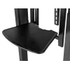 Carro móvil motorizado para pantallas LFD Equip 55 inch-100 inch, 2,54 m (100 inch), 200 x 200 mm, 800 x 600 mm, -10 - 5°, aluminio, plástico, acero inoxidable, negro