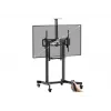 Carro móvil motorizado para pantallas LFD Equip 55 inch-100 inch, 2,54 m (100 inch), 200 x 200 mm, 800 x 600 mm, -10 - 5°, aluminio, plástico, acero inoxidable, negro