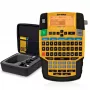 DYMO RHINO 4200 Set de etiquetadora industrial con maletín | Teclado QWERTZ y teclas rápidas que ahorran tiempo | Impresora de etiquetas robusta para obras y tareas de etiquetado exigentes