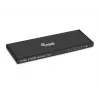 Equip Divisor HDMI 2.0 4 puertos Ultra delgado, HDMI, 4x HDMI, 3840 x 2160 píxeles, Negro, Aluminio, 4K Ultra HD