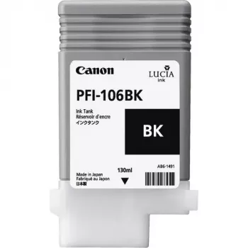 Canon PFI-106 BK Cartucho de tinta 1 ud. Original Negro foto