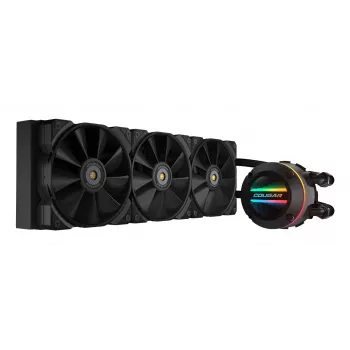 COUGAR refrigeración líquida CPU Poseidon-GT 360, ARGB, negro, kit de refrigeración líquida, 12 cm, negro