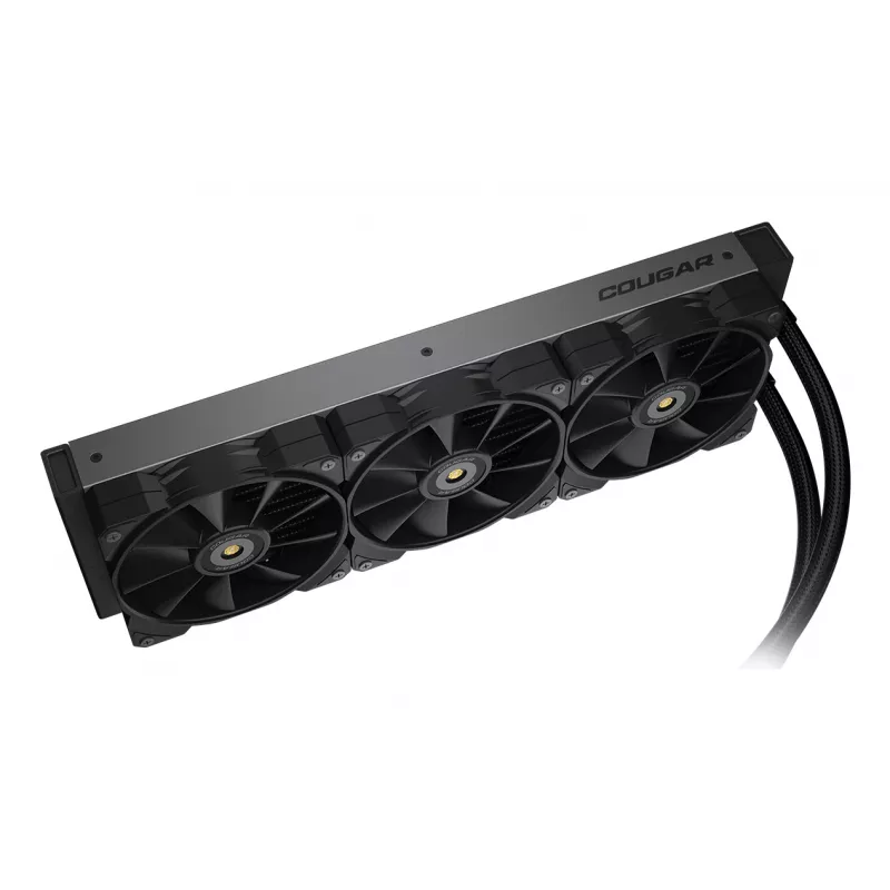 COUGAR refrigeración líquida CPU Poseidon-GT 360, ARGB, negro, kit de refrigeración líquida, 12 cm, negro