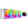 COUGAR refrigeración líquida CPU, Poseidon Elite 360, ARGB, blanco, refrigeración líquida todo en uno, 12 cm, 500 rpm, 2200 rpm, blanco