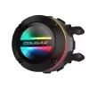 COUGAR refrigeración líquida CPU Poseidon-GT 240, ARGB, negro, refrigeración líquida todo en uno, 12 cm, negro