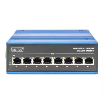 Conmutador no gestionado Digitus DN-651119 8 puertos Gigabit Ethernet