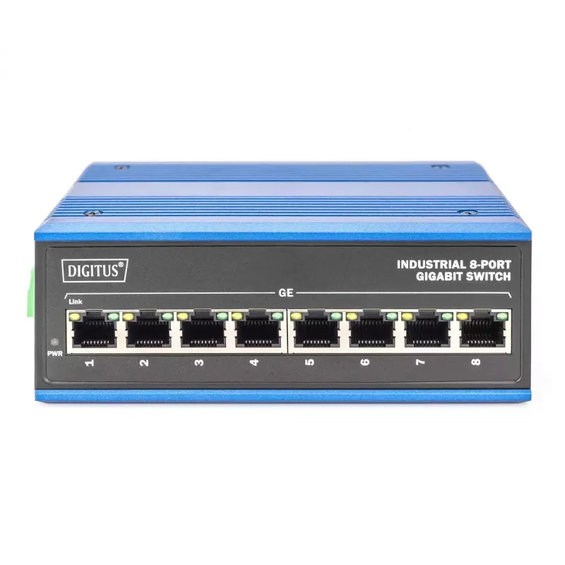 Conmutador no gestionado Digitus DN-651119 8 puertos Gigabit Ethernet