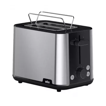 Braun HT101BI-HT1510BK 8 2 rebanadas 900 W negro, acero inoxidable