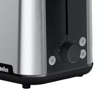 Braun HT101BI-HT1510BK 8 2 rebanadas 900 W negro, acero inoxidable