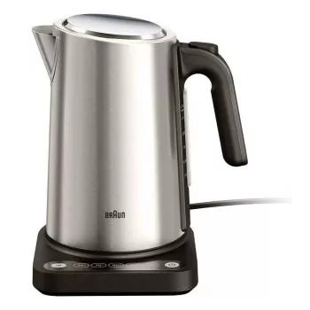 Braun WK 5205 BK hervidor 1,7 l 2200 W negro, acero inoxidable
