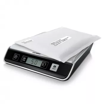 DYMO M10 báscula digital para paquetes y envíos | hasta 10 kg de capacidad | 20 cm x 20 cm