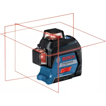 Bosch GLL 3-80 Professional láser de líneas 30 m 630 - 650 nm (< 10 mW)