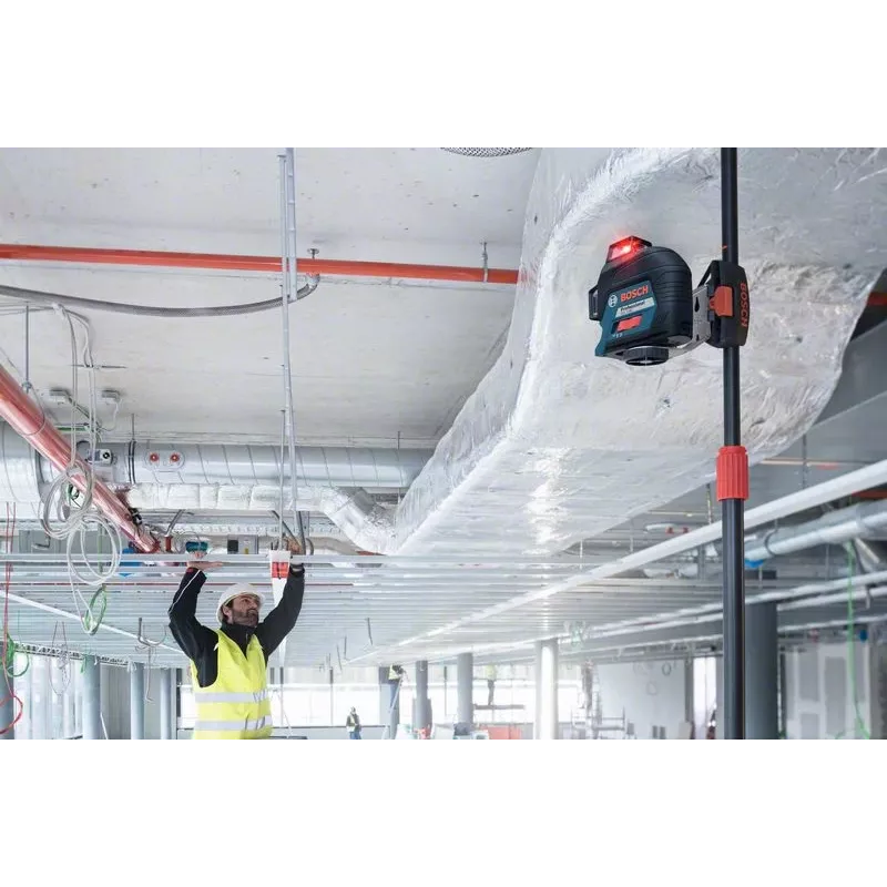 Bosch GLL 3-80 Professional láser de líneas 30 m 630 - 650 nm (< 10 mW)