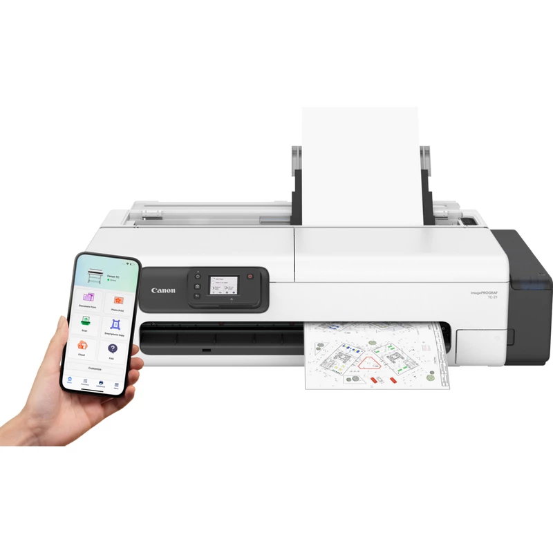 Canon imagePROGRAF TC-21 impresora de gran formato Wi-Fi inyección de tinta color 2400 x 1200 DPI A1 (594 x 841 mm) Ethernet LAN
